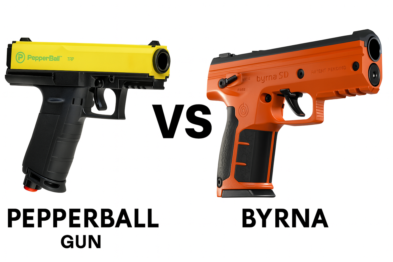 Pepperball Gun vs. Non-Lethal Gun: How Byrna Redefines Self-Defense