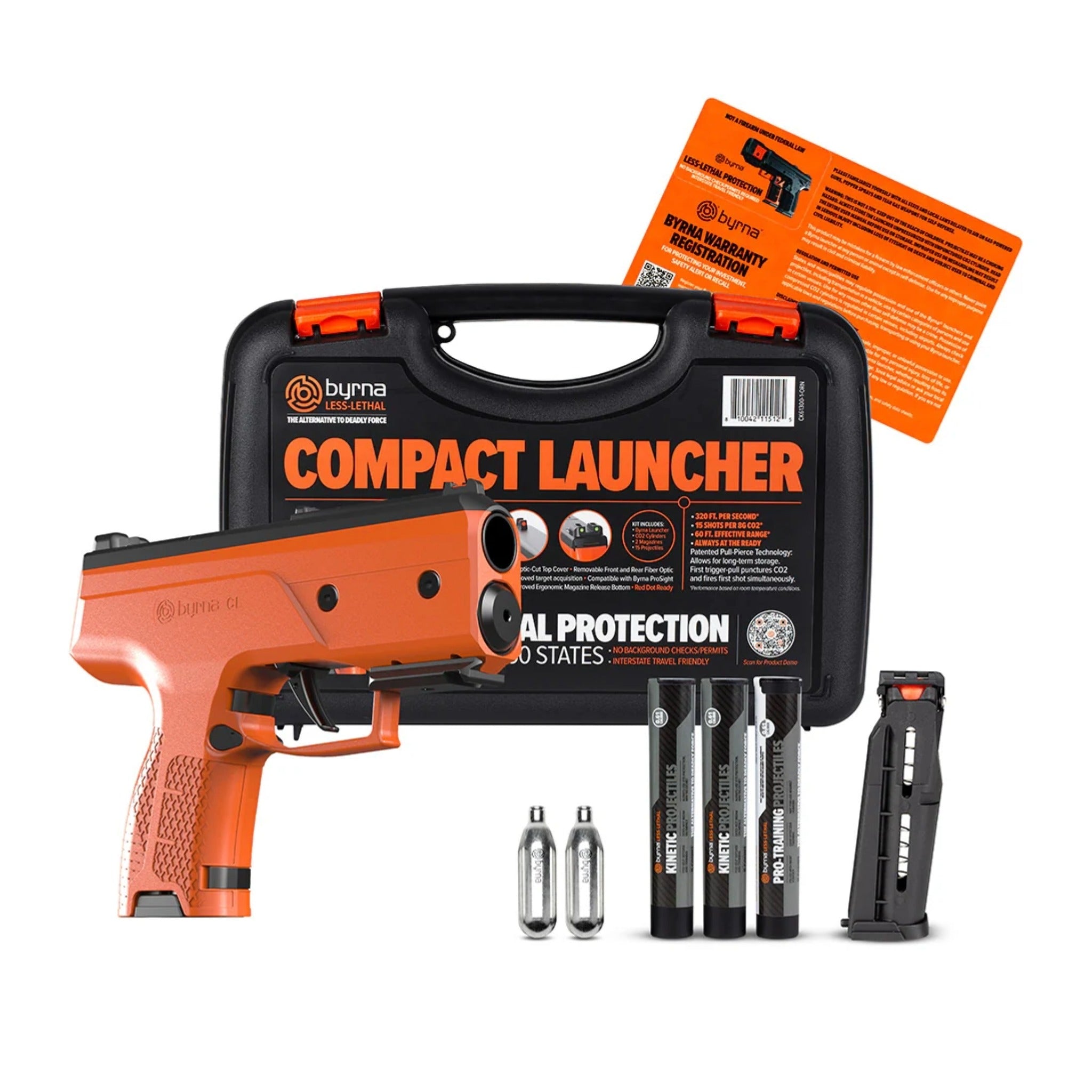 Byrna CL Launcher - 400 FPS Compact Self-Defense Launcher - Ungunn