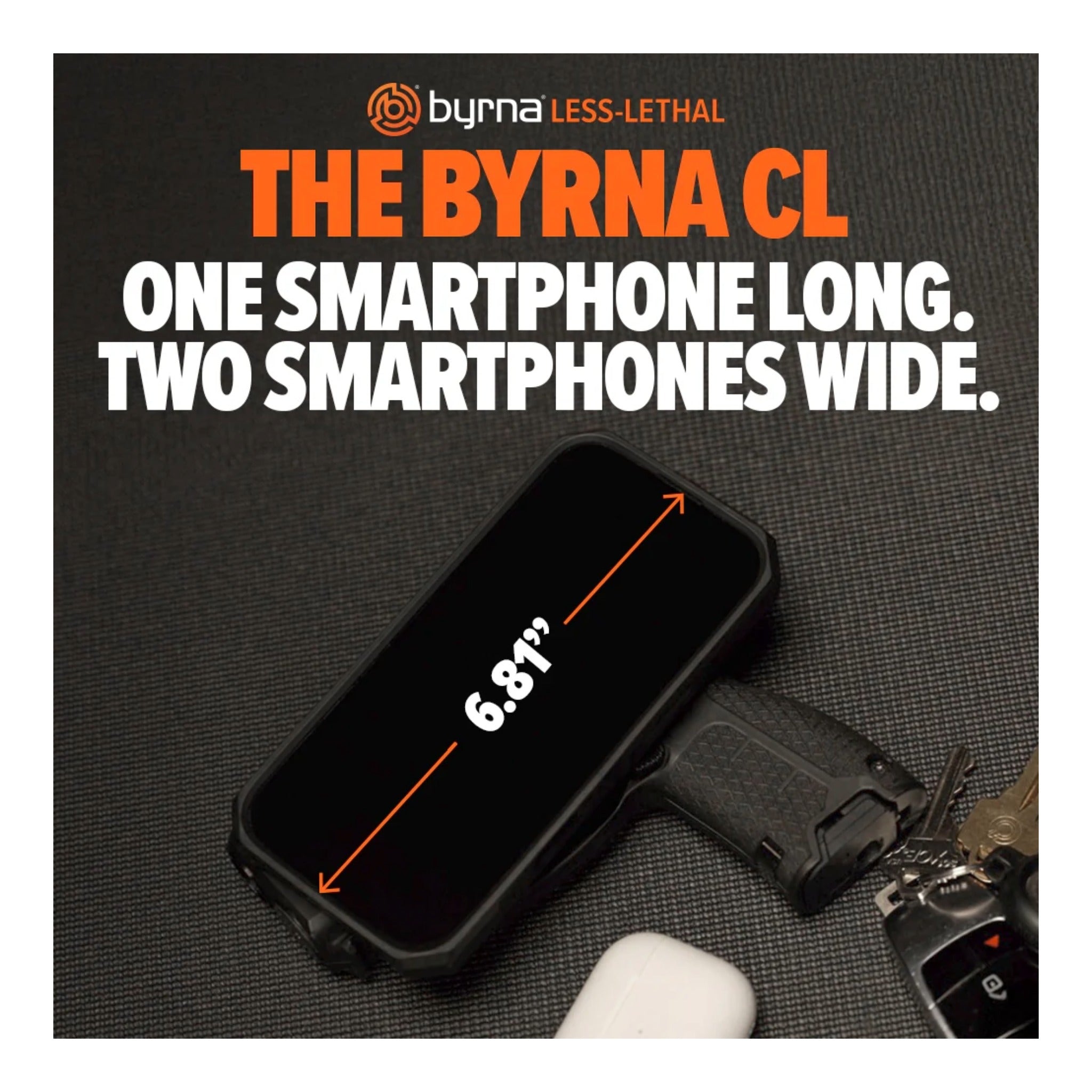 Byrna CL Launcher - 400 FPS Compact Self-Defense Launcher - Ungunn