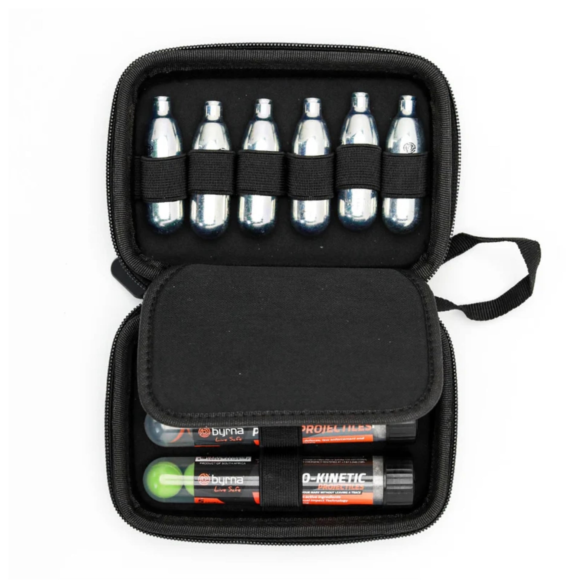 Byrna CO2/AMMO Carry Case - Holds 6 CO2 Cartridges + 3 Projectile Tubes - ( Case Only ) - Ungunn