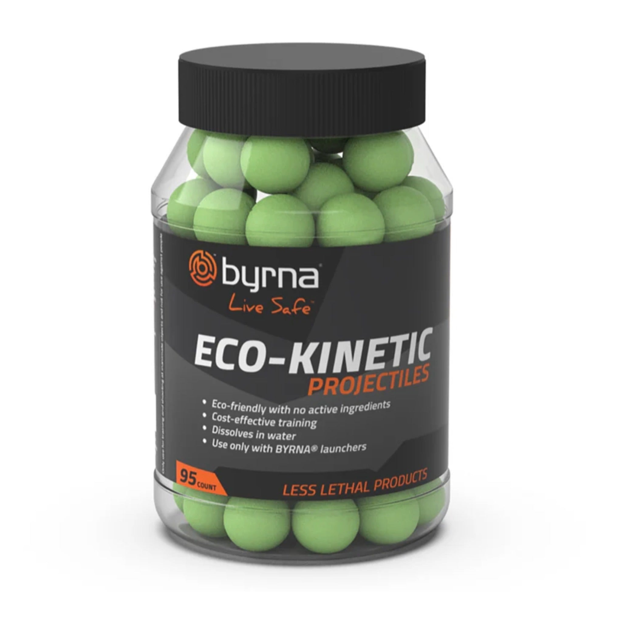 Byrna Eco-Kinetic Projectiles .68 Caliber - 95 Count (Training Only) - Ungunn
