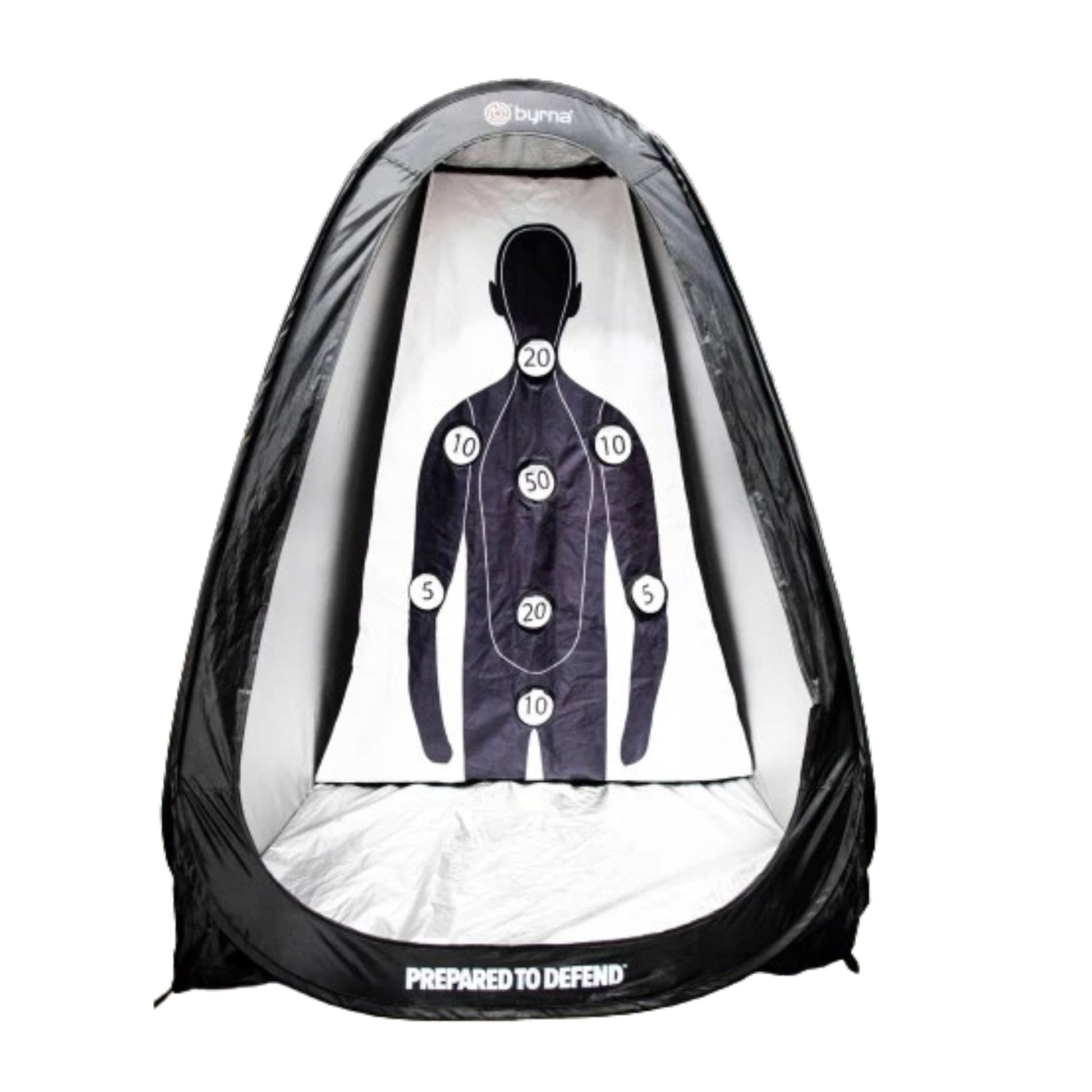 Byrna Full Size Target Tent - 66" Life-Size Training Range with Scoring - Ungunn