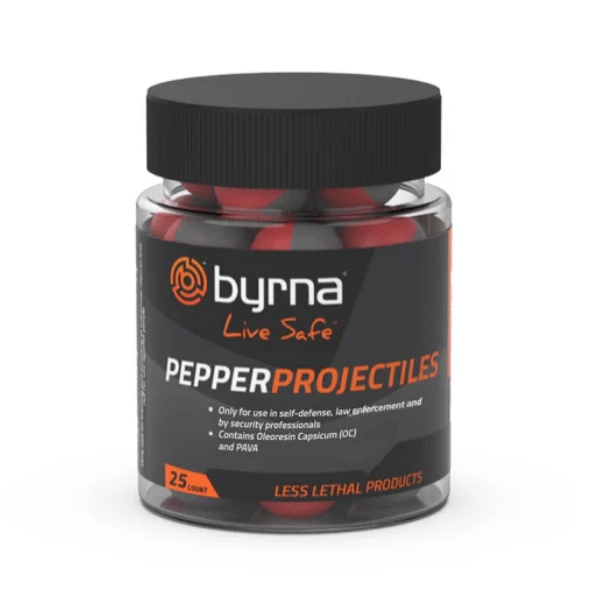 Byrna Pepper Projectiles .68 Caliber - Ungunn