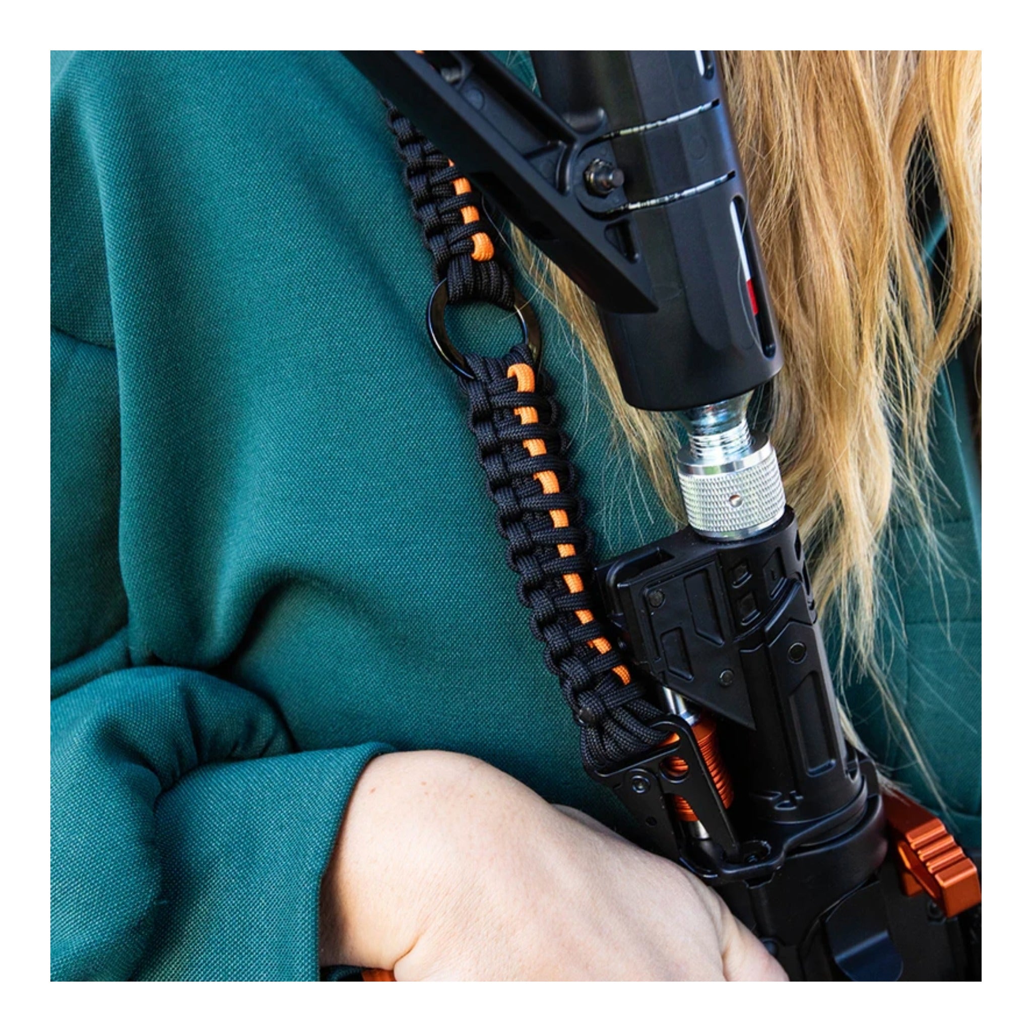 Byrna Rifle Sling + Mount - 2-Point/1-Point Paracord for TCR & Mission 4 - Ungunn