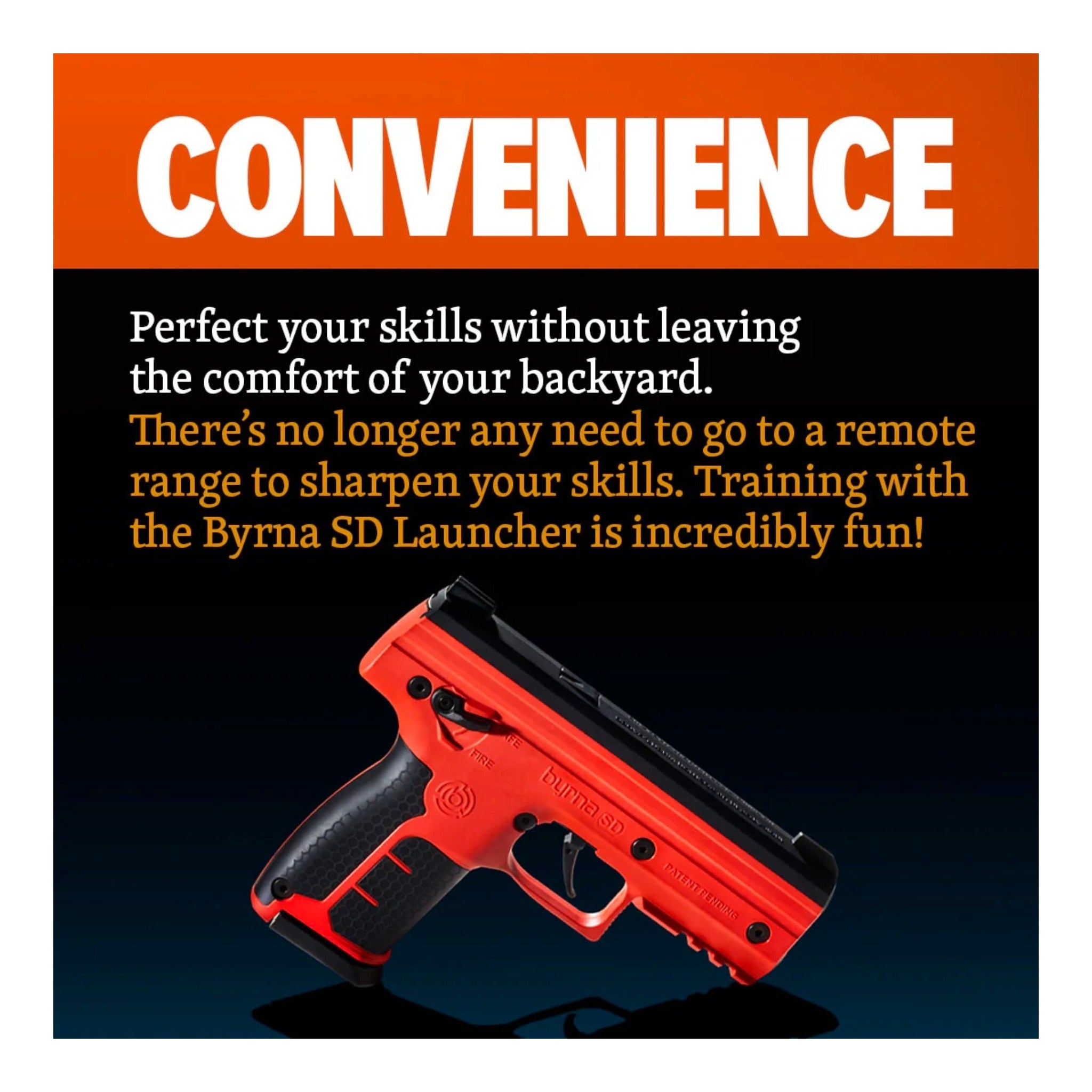 Byrna SD Gun - Non-Lethal Self Defense Launcher - Ungunn