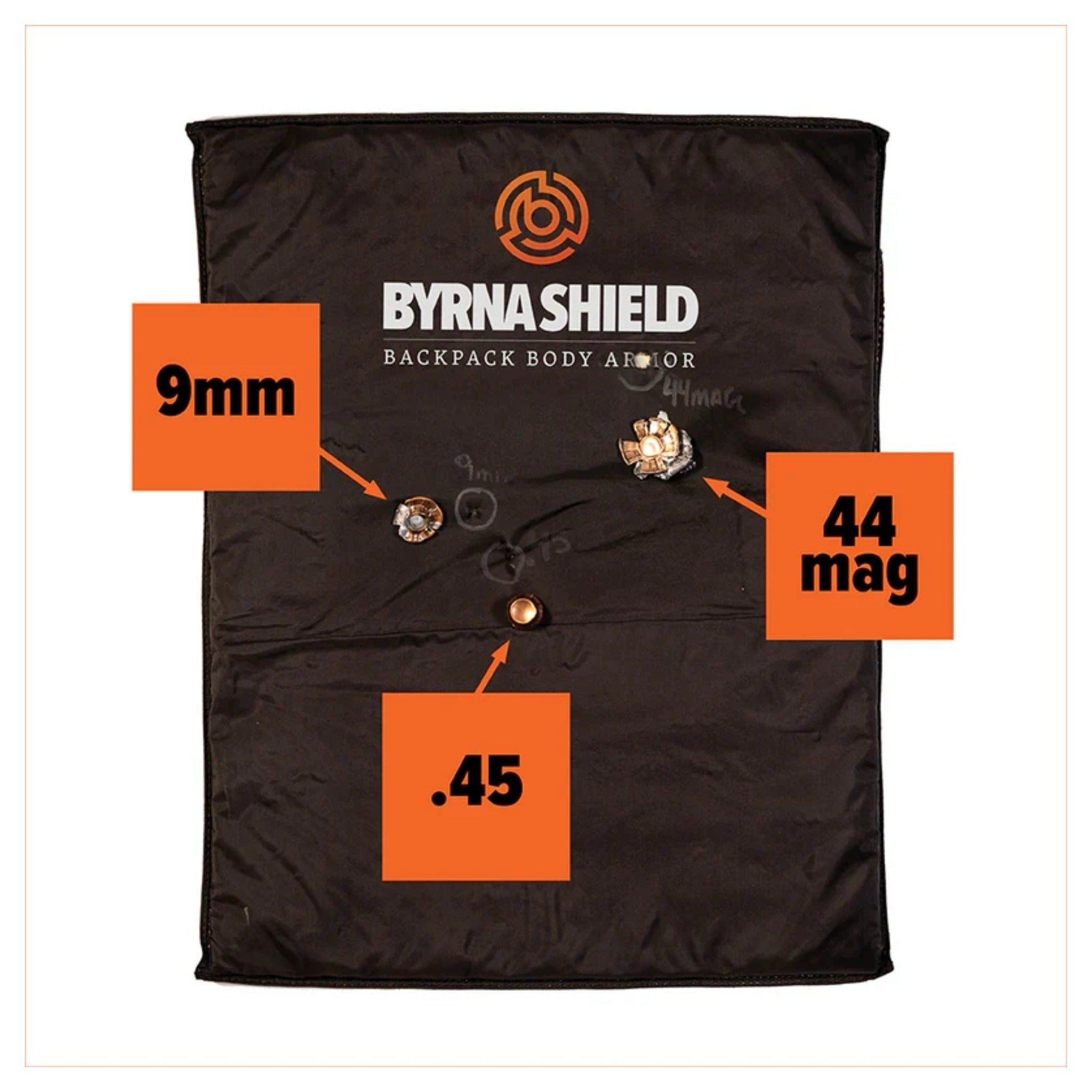 Byrna Shield Body Armor Insert - Level IIIA Backpack Armor Plate - Ungunn