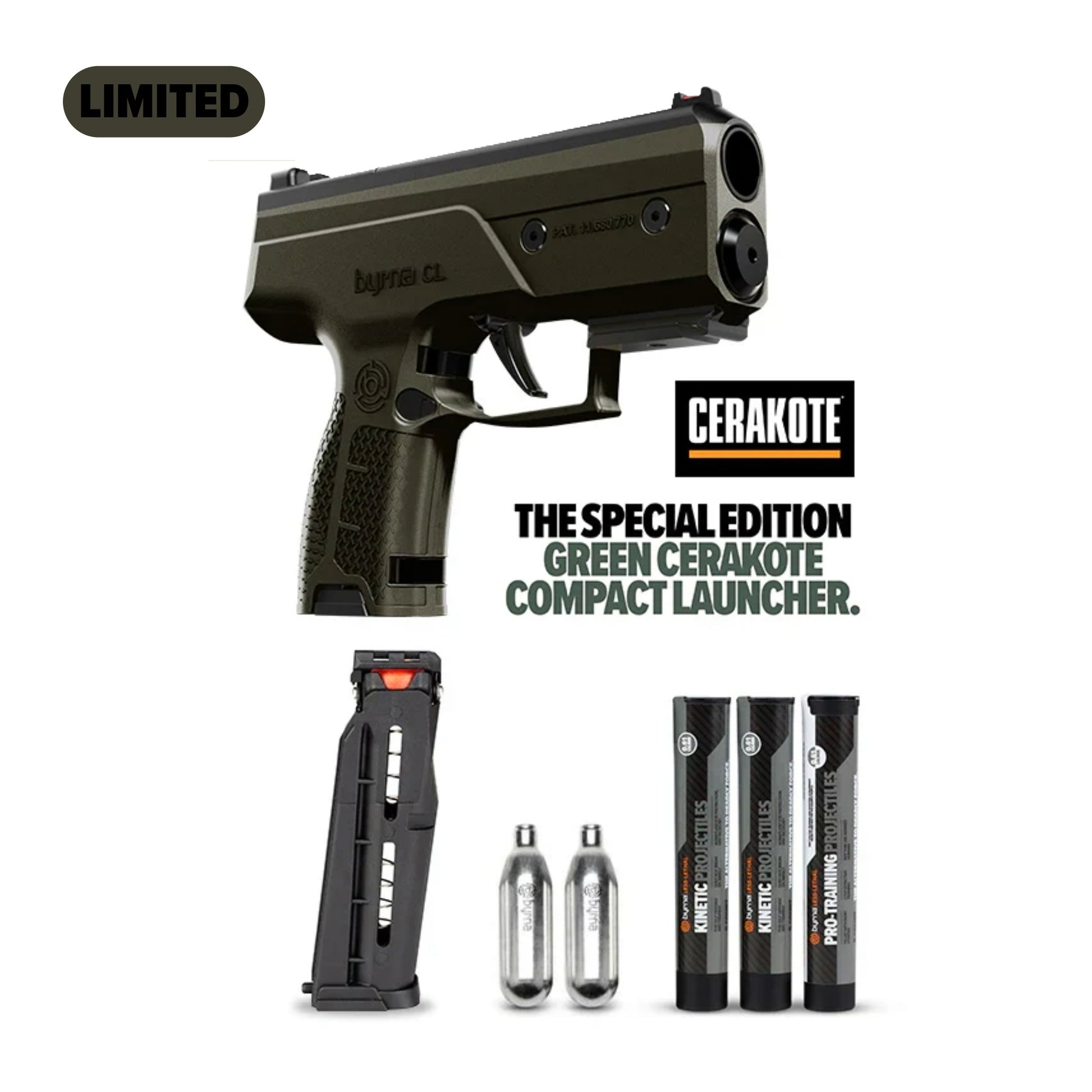 Byrna CL Launcher - 400 FPS Compact Self-Defense Launcher - Ungunn