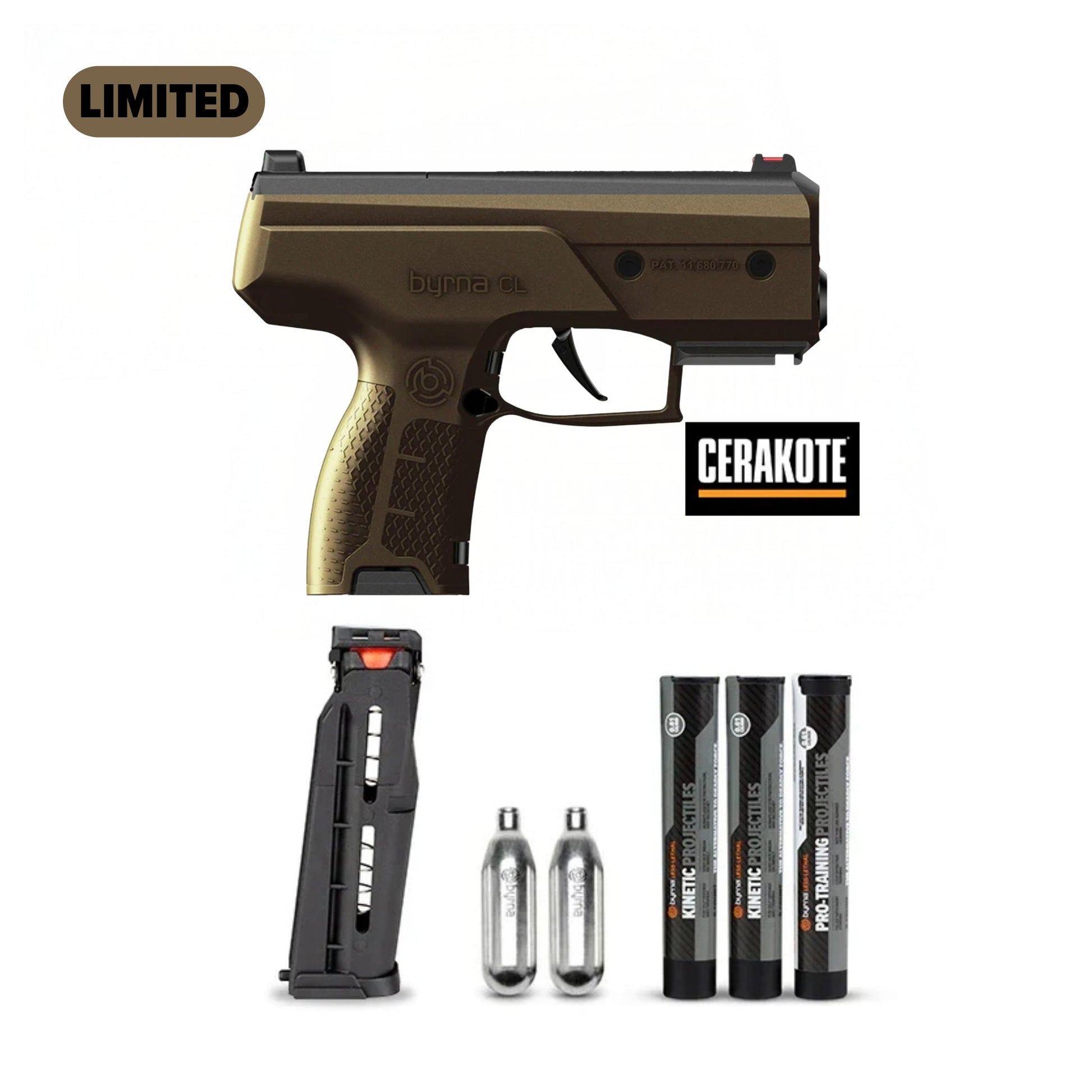 Byrna CL Launcher - 400 FPS Compact Self-Defense Launcher - Ungunn