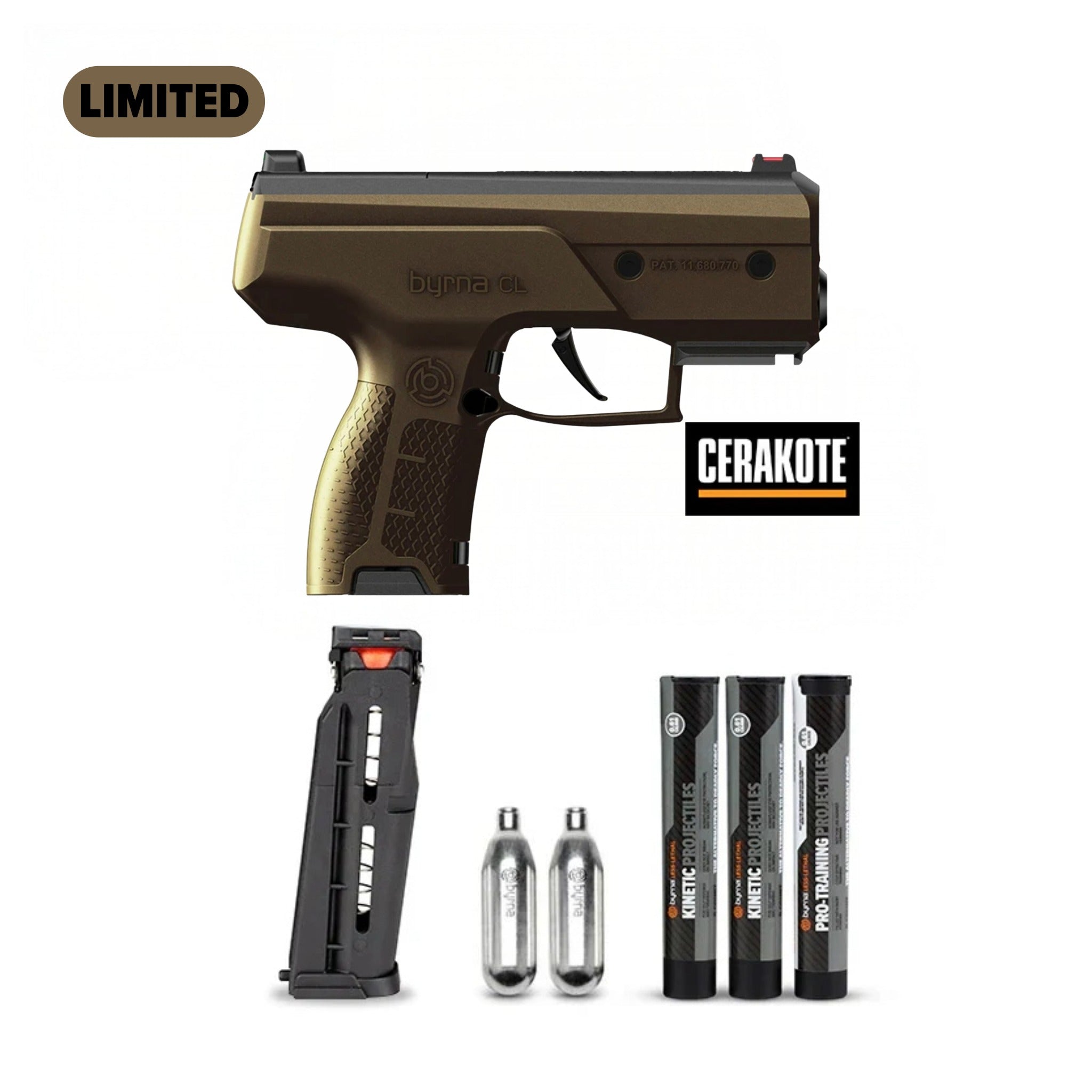 Byrna CL Launcher - 400 FPS Compact Self-Defense Launcher - Ungunn