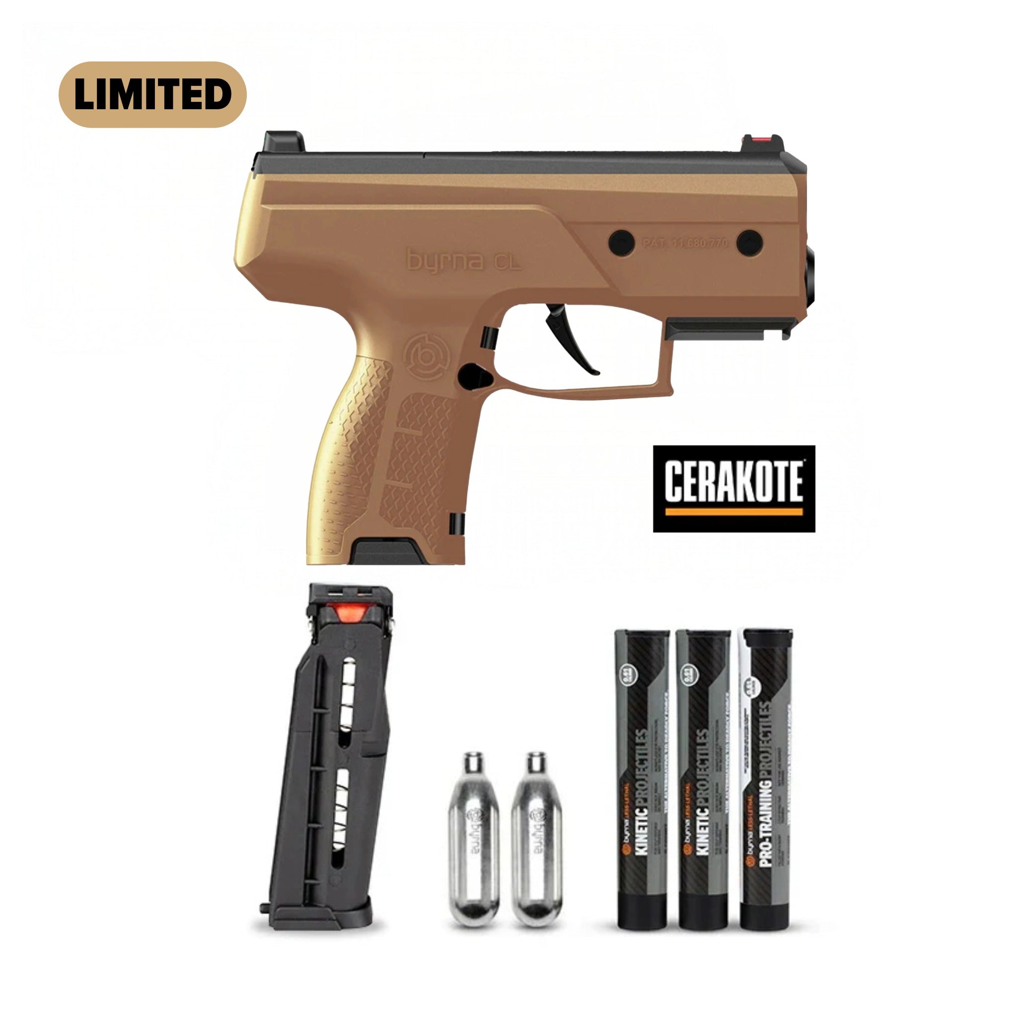 Byrna CL Launcher - 400 FPS Compact Self-Defense Launcher - Ungunn