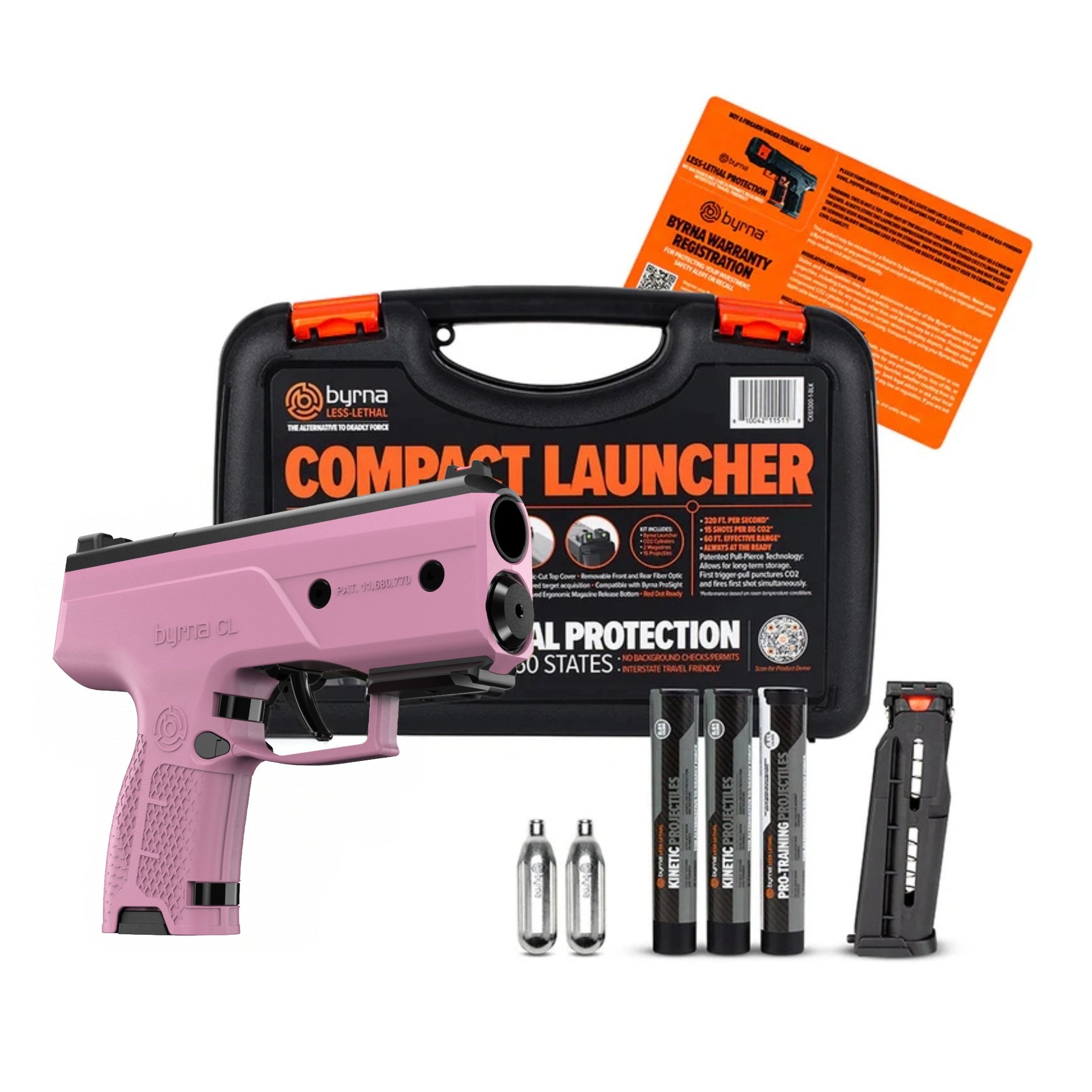 Byrna CL Launcher - 400 FPS Compact Self-Defense Launcher - Ungunn