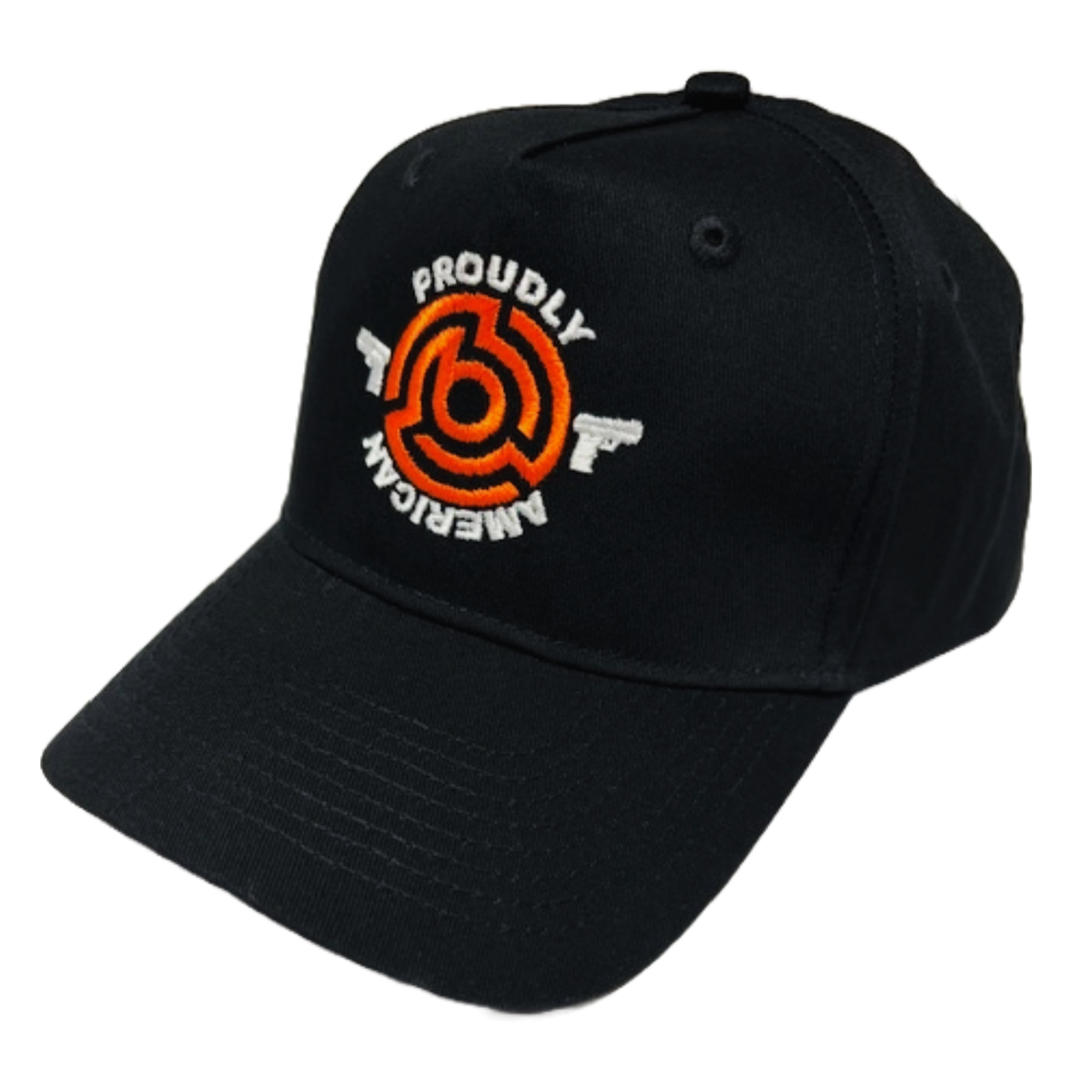 Byrna Less Lethal Proudly American Hat Flat Embroidery By Nakestores - NAKESTORES