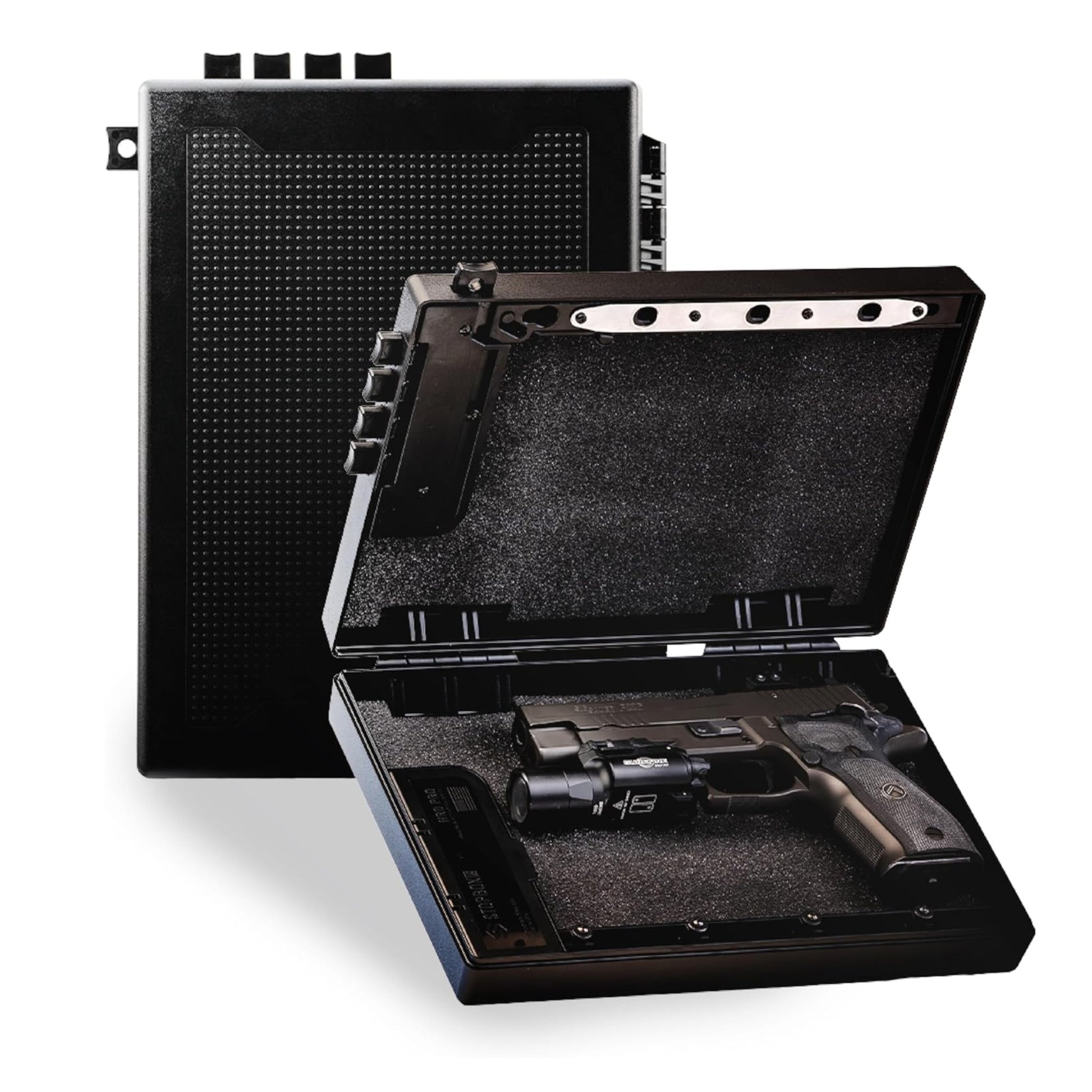 StopBox Pro Mechanical Gun Safe - Quick Access | No Batteries | Made in USA - Ungunn