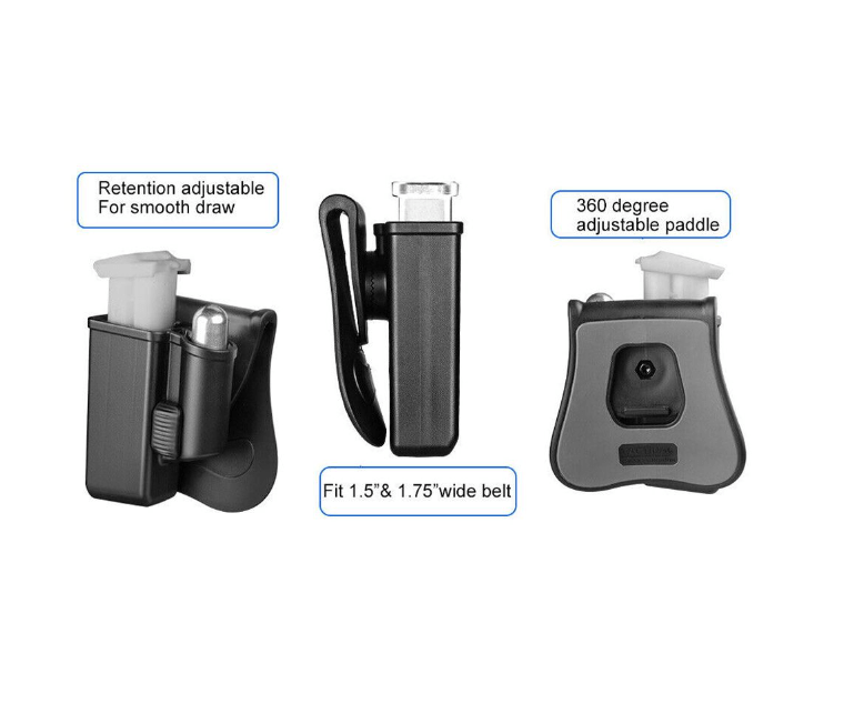 Magazine and Cylinder Pouch Carrier: Fits All Byrna Launchers - NAKESTORES